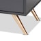 Baxton Studio Kelson Modern and Contemporary Dark Grey and Gold Finished Wood 2-Door Sideboard Buffet 189-11577-ZORO - alternate 4